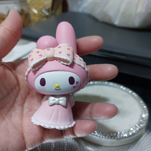 Rare Beautiful My Melody Little Cutie Bow Headband In Beautiful Dress Figure - Picture 2 of 6